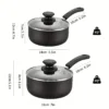 619c41d9bf6d0ac452af986e0a0c116c-1.webp Nonstick Sauce Pan Set with Lid, 1 QT And 2.0 QT Sauce Pots