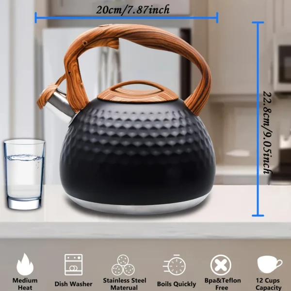 1pc Tea Kettle Loud Whistling Kettle