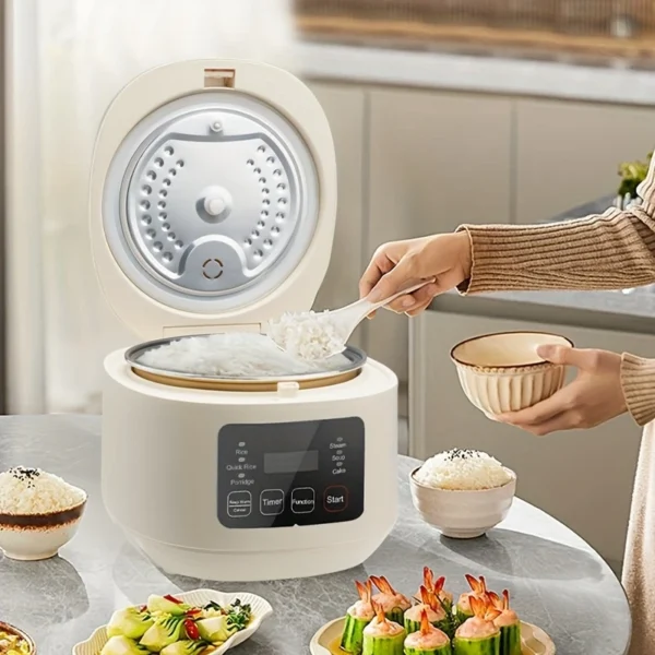 dbfb5eb2-1dd6-4bb3-81ea-ed560b013657.webp BALASHOV 3L Smart Electric Rice Cooker with 24-Hour Reservation & Keep Warm Function